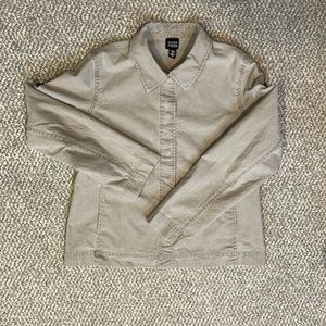 Eileen Fisher Cotton Jacket. Gray. Size Small. Gently Worn.